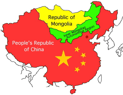 China & Mongolia